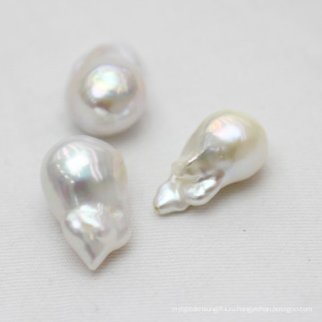 13-15mm Качество Aaaa белого барокко Nucleated Loose Pearls Wholesale